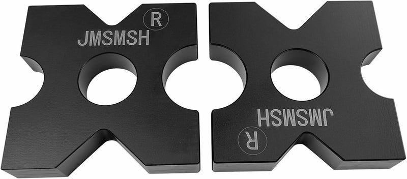 JMSMSH H-Frame Arbor 1"X5"X5" Set,Steel Shop Press Bed Plates Parallels, Press Plates Parallels Arbor Set - Image 1